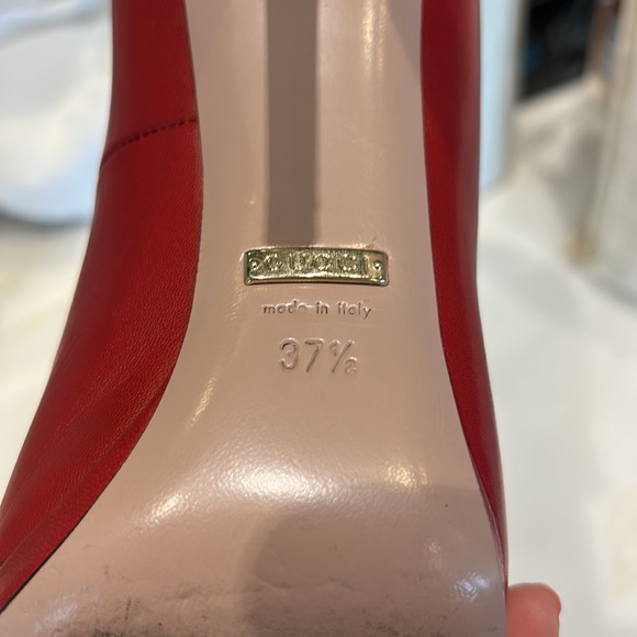 Gucci red sandals, high heel, mint condition, including box and dust bag - Picture 6 of 15